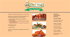 Desktop Screenshot of chefwok.ca